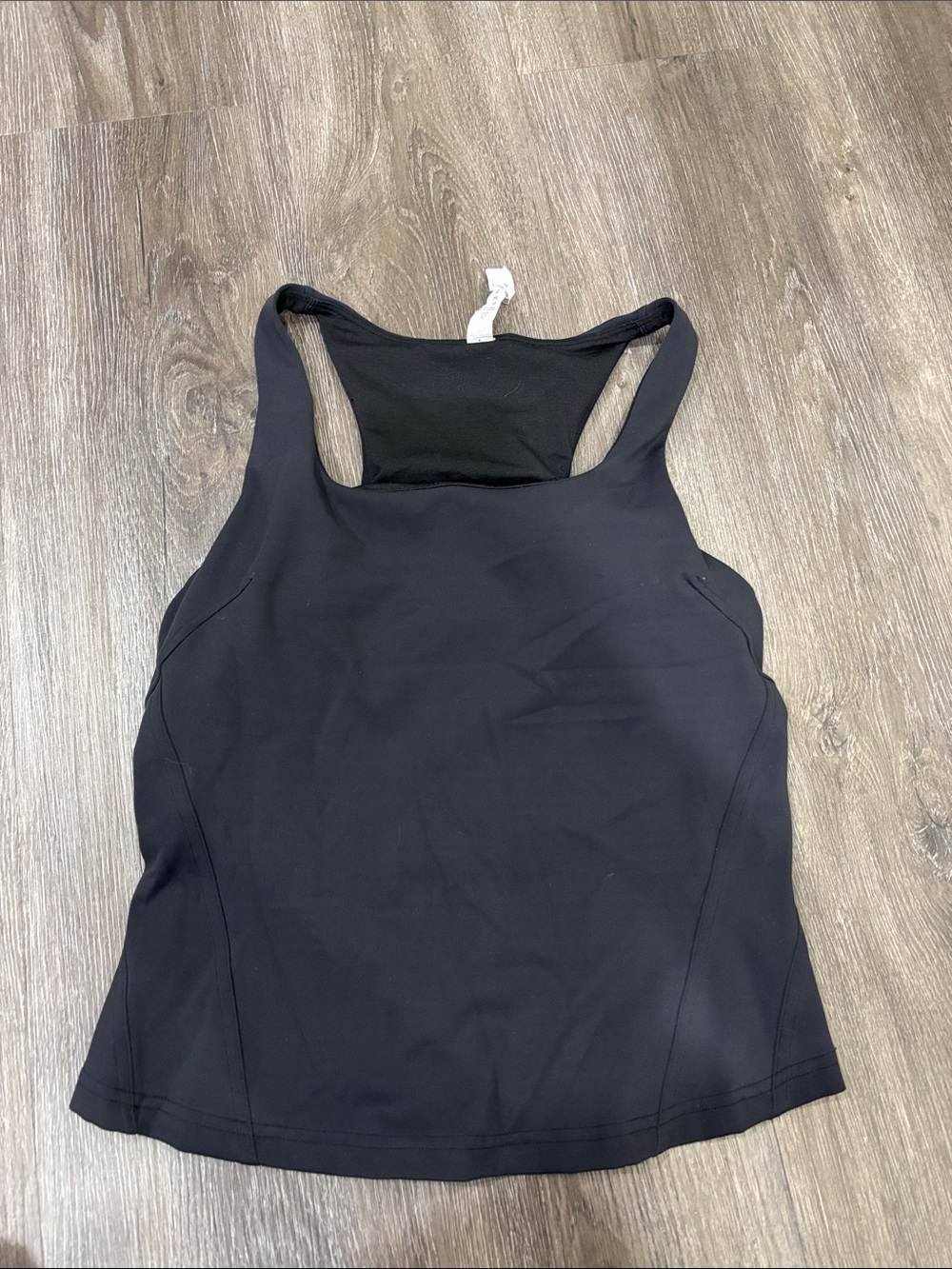 lululemon athletica Black Racerback Workout Tank